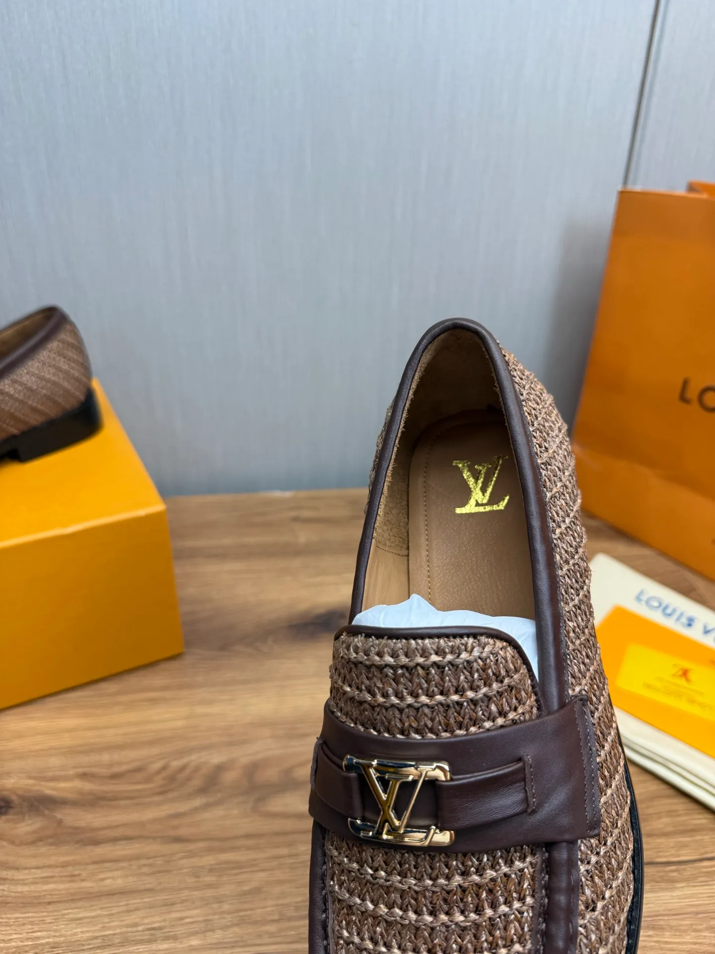 Factory 680💰 LV. Men's business casual leather shoes, all made of imported original brand leather, just to create a more comfortable wearing experience, original non-slip and wear-resistant outsole ✔️16-45 (38.45 non-returnable)